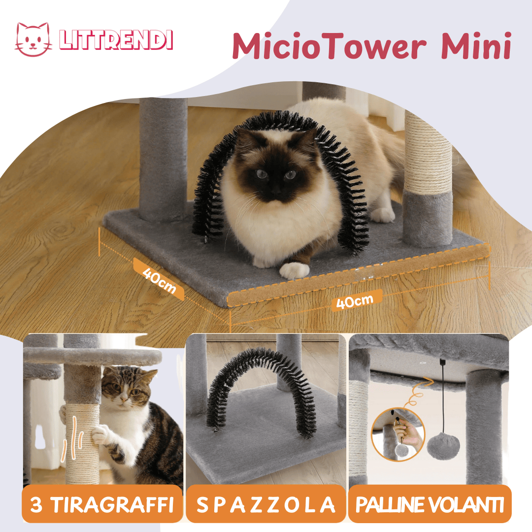 MicioTower™ Mini - Torre Multi Livello