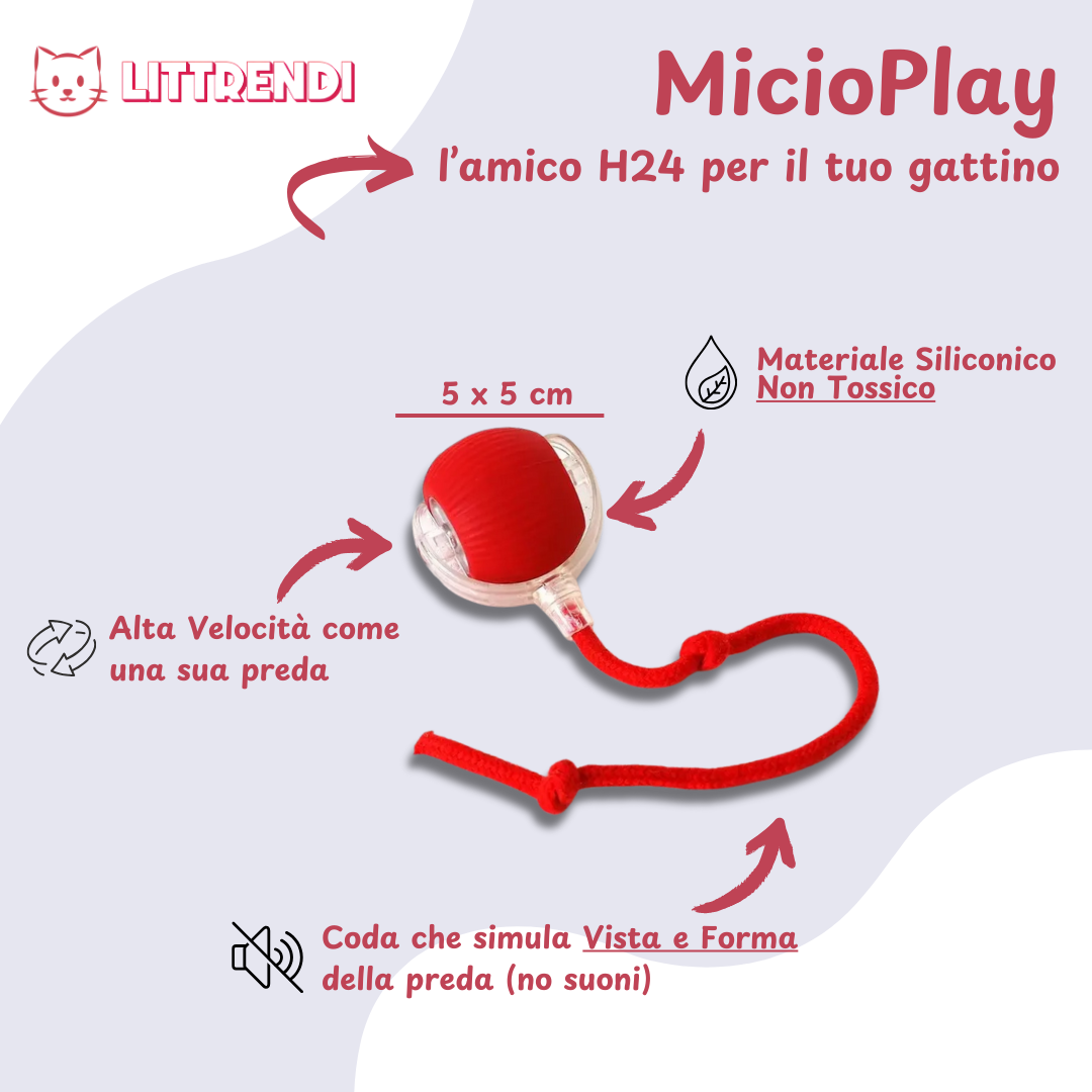 MicioPlay™ - Pallina Antistress Per Gatti