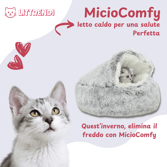 MicioComfy™ - Lettino Comfort Invernale